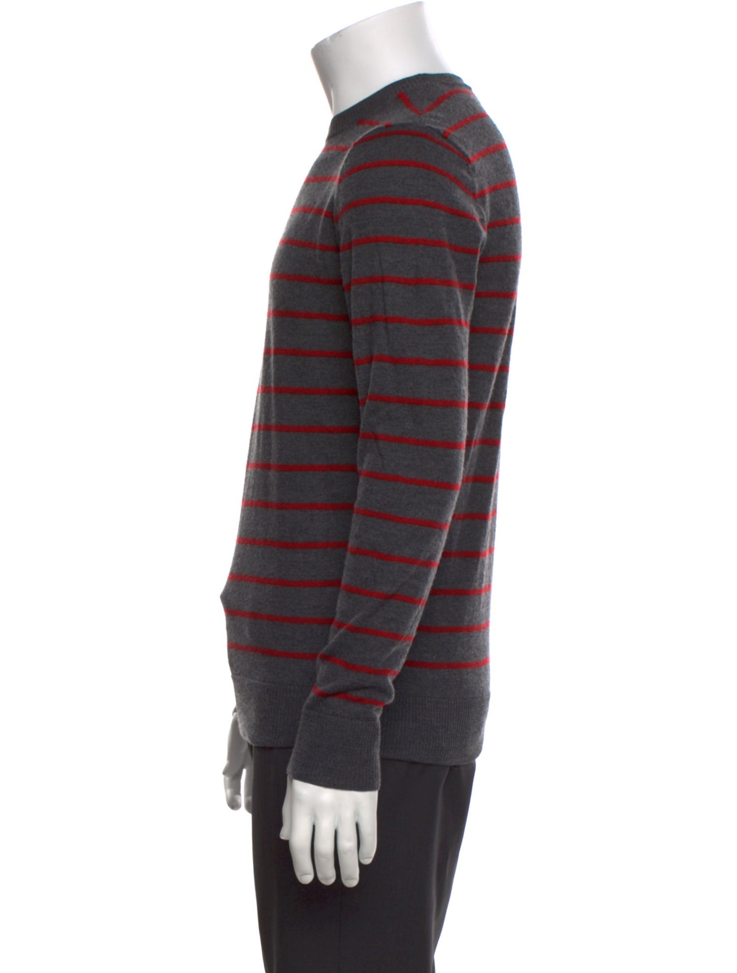 A.P.C. Striped Crew Neck Pullover